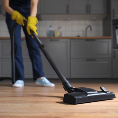 front-view-woman-cleaning-home